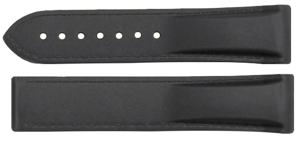 98000435 Omega Seamaster Planet Ocean Black Rubber Strap