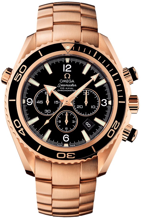 222.60.46.50.01.001 Omega Planet Ocean Chronograph Mens Watch