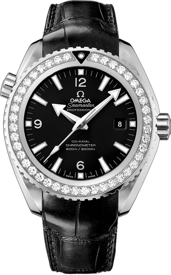 232.18.46.21.01.001 Omega Seamaster Planet Ocean Mens Diamonds