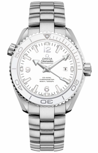 Omega Seamaster Planet Ocean White Dial Midsize Watch 232.30.38.20.04.001