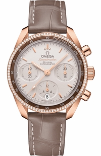 Omega Speedmaster 38 Diamond Bezel Men's Watch 324.68.38.50.02.003