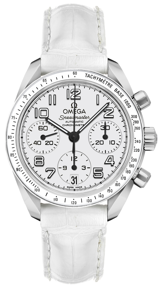 324.33.38.40.04.001 Omega Speedmaster Ladies White Dial Watch