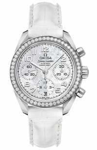 Omega Speedmaster Chronograph 38mm Diamond Women's Watch 324.18.38.40.05.001