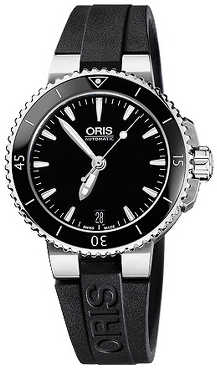 73376524154RS Oris Aquis Divers Date 36mm Womens Watch  