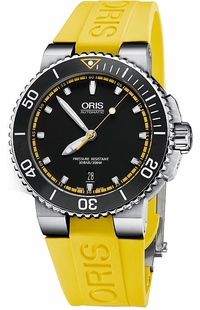 Oris Aquis Date 73376534127RS-YELLOW