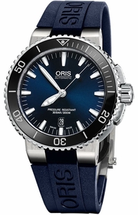 Oris Aquis Date Blue Dial Men's Watch 73376534135RS-BLUE