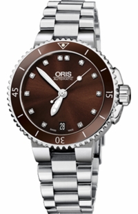 Oris Aquis Date Diamonds 73376524192MB