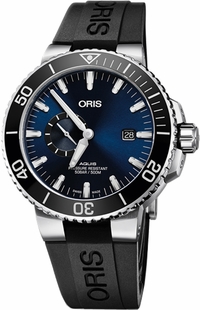 Oris Aquis Small Second, Date Men's Watch 74377334135RS