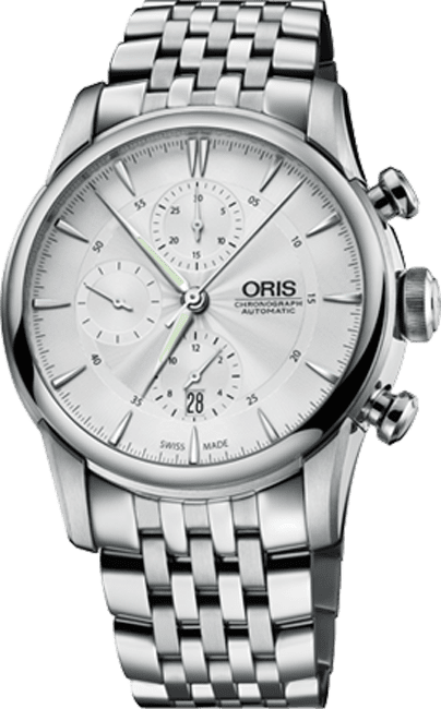 Aurelle 3点セット 77476864051MB Oris Artelier Chronograph Mens Automatic Luxury