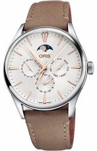 Oris Artelier Complication 78177294031LS-BEIGE