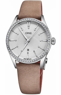 Oris Artelier Date Diamond Bezel Women's Watch 56177244951LS