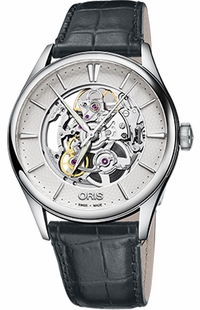 Oris Artelier Skeleton 73477214051LS-GREY