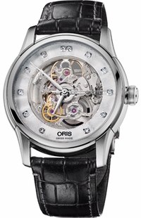 Oris Artelier Skeleton Diamonds 73476704019LS