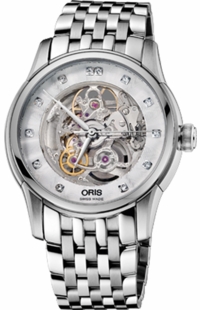 Oris Artelier Skeleton Diamonds 73476704019MB