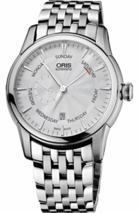 Oris Artelier Small Second, Pointer Day 74576664051MB