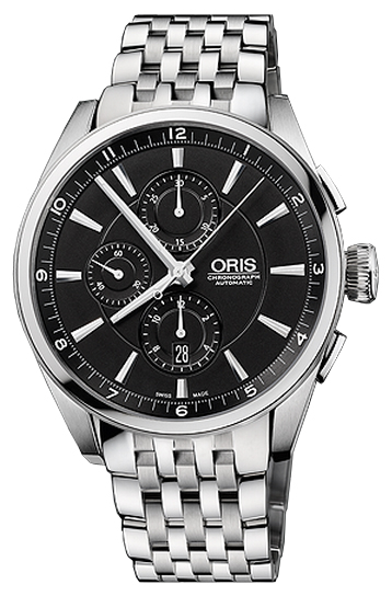67476444054MB Oris Artix Chronograph Watch for Men Black Dial