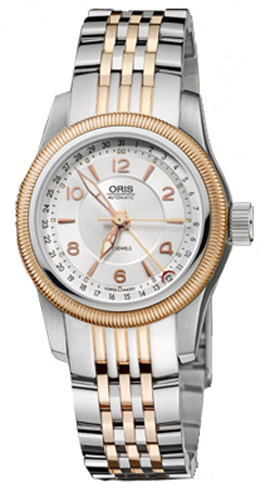 58476264361MB Oris Big Crown Pointer Date Gold and Steel Ladies