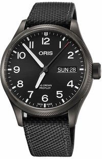 Oris Big Crown ProPilot Black Dial Men's Watch 75276984264FS