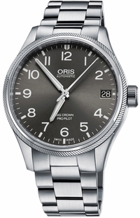 Oris Big Crown ProPilot Date Grey Dial Men's Watch 75176974063MB