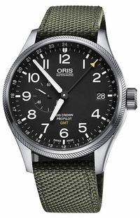 Oris Big Crown ProPilot GMT Small Seconds 74877104164FS-GREEN