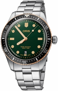 Oris Divers Sixty-Five 40mm Steel Men's Watch 73377074357MB