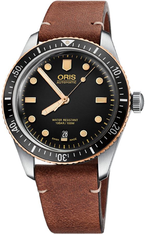 73377074354LS Oris Mens Divers Sixty-Five Black Dial