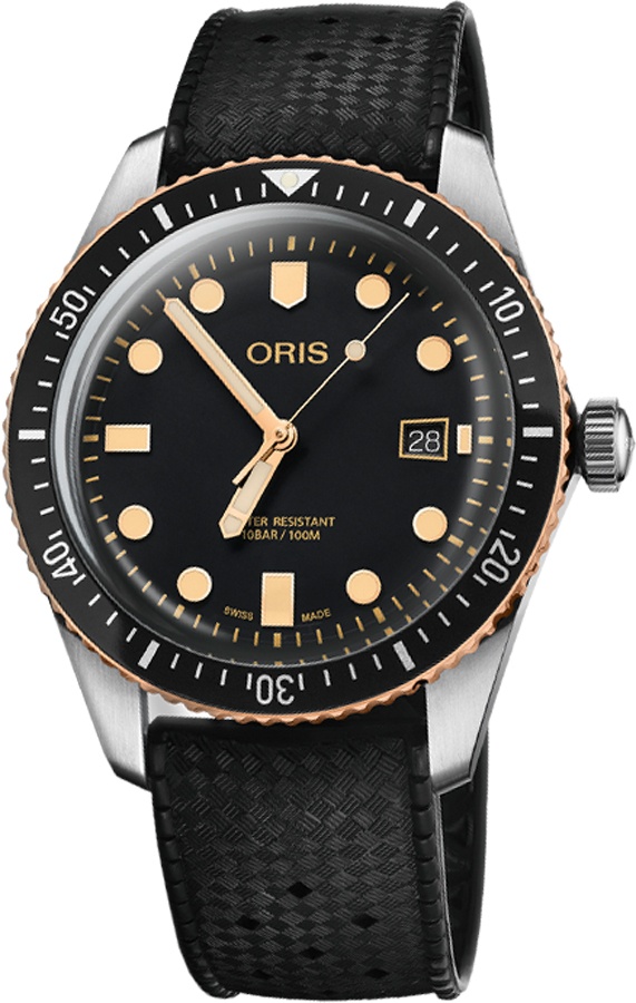 New Authentic Discounted Oris Divers Sixty-Five Black Dial Men's