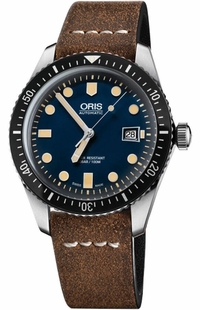 Oris Divers Sixty-Five Blue Dial Men's Watch 73377204055LS-AGED