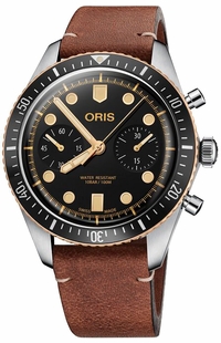 Oris Divers Sixty-Five Chronograph Men's Watch 77177444354LS