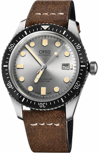 Oris Divers Sixty-Five Silver Dial Men's Watch 73377204051LS