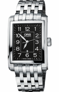 Oris Rectangular Date Mens 56176574034MB