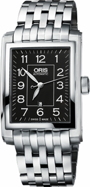 56176574034MB Oris Rectangular Date Mens Automatic Authentic Luxury Watch