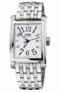 Oris Rectangular Date Mens 58376574061MB