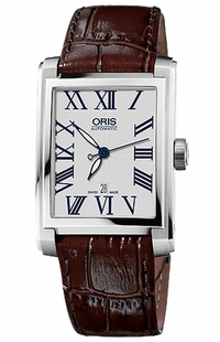 Oris Rectangular Date Mens 58376574071LS