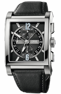 Oris Rectangular Titan Chronograph 67476257064LS