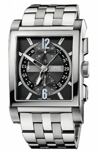 Oris Rectangular Titan Chronograph 67476257064MB
