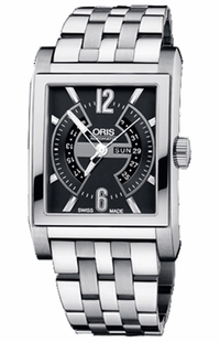 Oris Rectangular Titan Day Date 58576227064MB