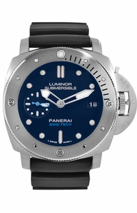 Panerai Luminor Blue Dial Men's Watch PAM00692
