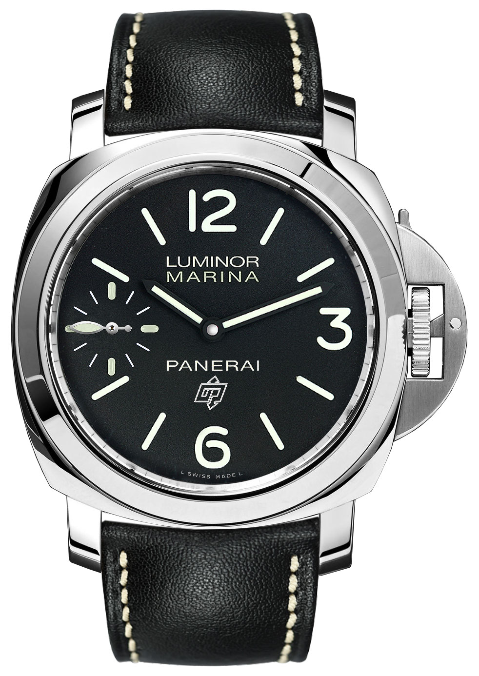 Panerai Luminor Marina 1950 Black Dial Black Leather 44mm