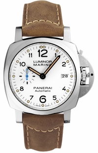 Panerai Luminor White Dial 42mm Men's Watch PAM01523