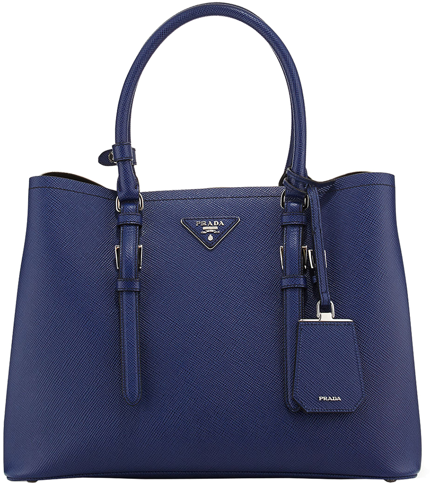 PRADA ネイビー ビジネスバッグ PRADA（プラダ） ビジネスバッグ ブリーフケース ショルダーバッグ