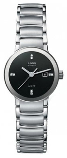 R30940703 Rado Centrix Jubile Womens Steel Quartz Watch with Diamonds