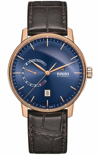 Rado Coupole Classic Automatic Blue Dial Rose Gold Men's Watch R22879205