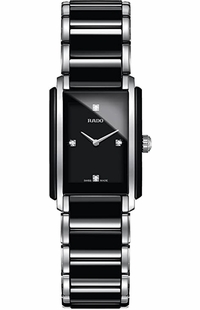 Rado Integral Diamonds Black 22.7mm Quartz Women's Watch R20613712