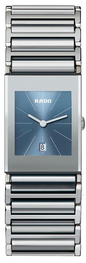 Rado Integral Jubile Midi Watch R20746202 Blue Dial Ceramic & Gold