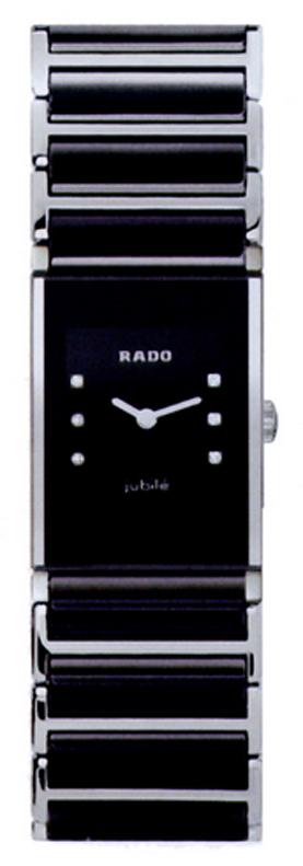【70％OFF】 Black R20786752 Integral Ladies Rado Ceramic Bracelet & Case 時計