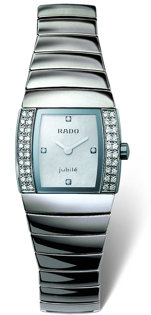 R13578902 Rado Sintra Mother of Pearl Dial Diamonds Mini Watch display picture 2