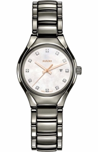 Rado True Diamonds Mother of Pearl Dial 30mm Women's Watch R27060902