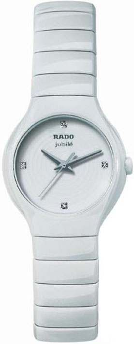 R27696712 Rado True Jubile Pure White Dial Ladies Mini Watch