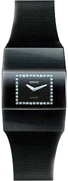 R96621709 Rado V 10K Black Dial Diamonds Mens Watch